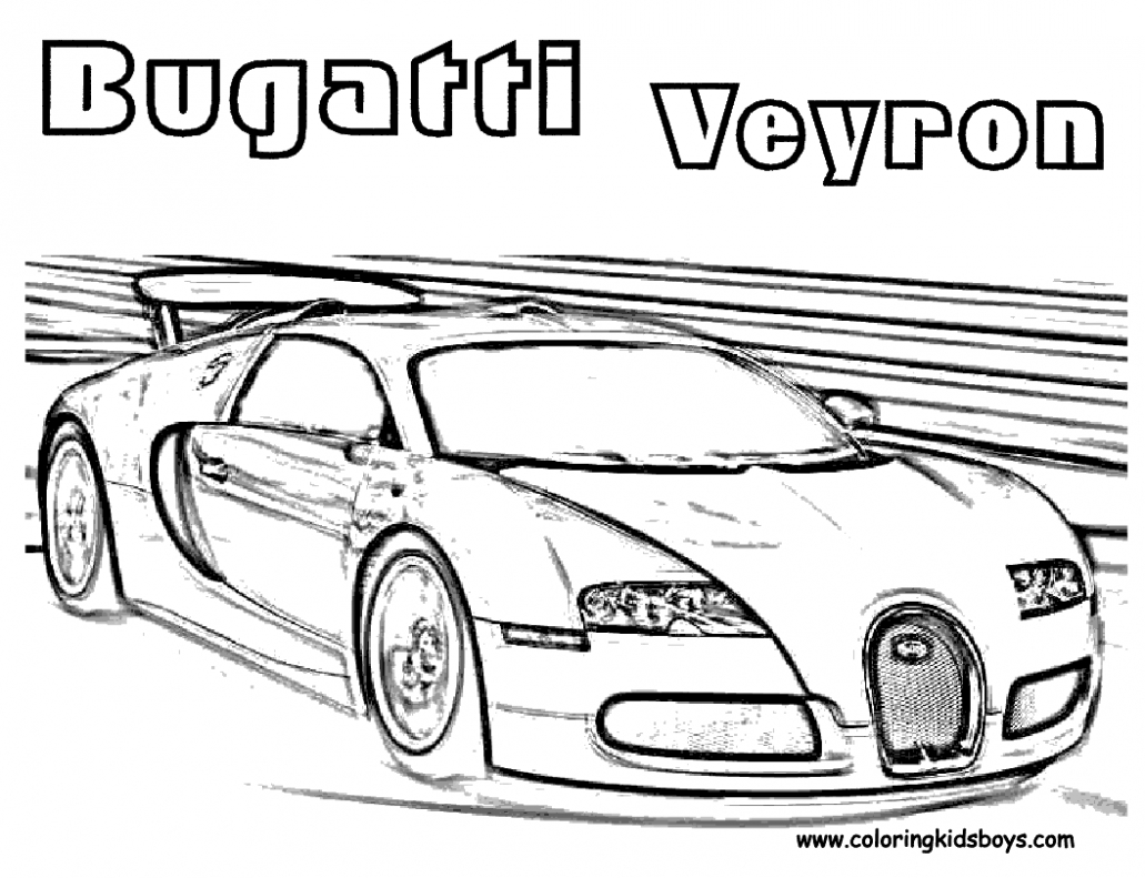 Bugatti Veyron boyama