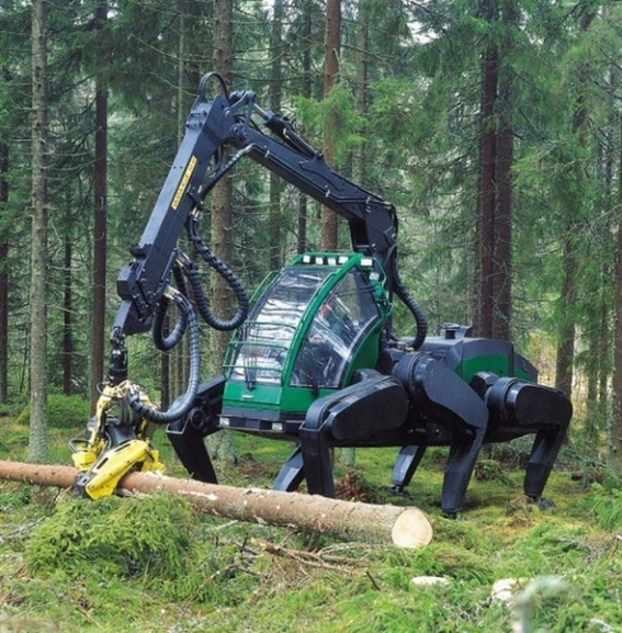 Robot Ağaç Taşıyıcı